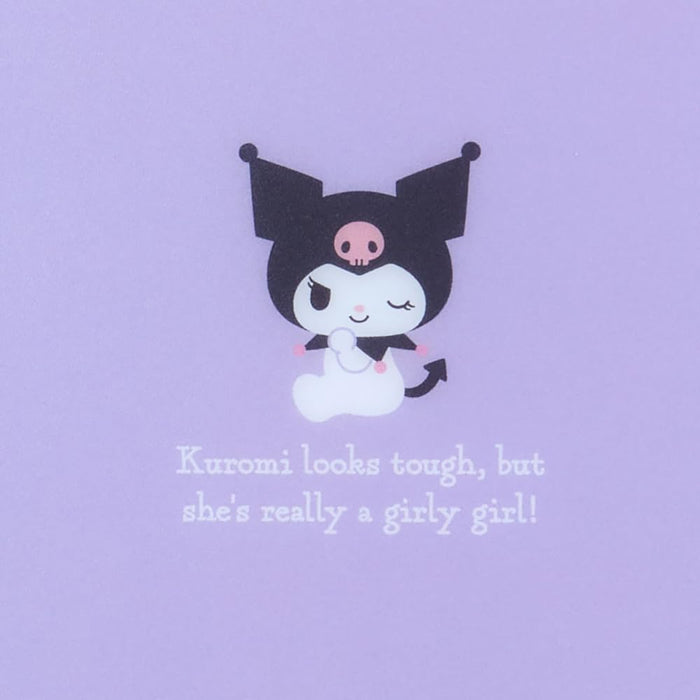 Sanrio Kuromi Ordner 27,5 x 22 x 23 cm – Bezauberndes Kuromi-Chan-Design