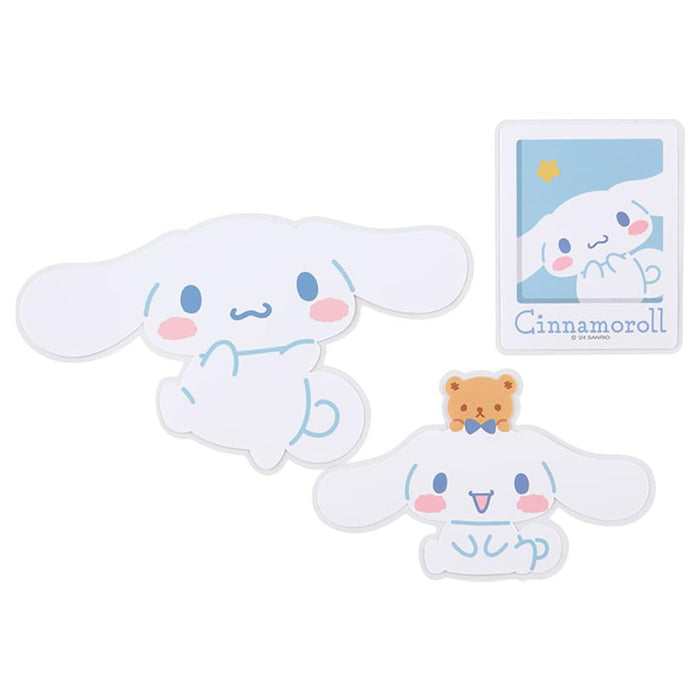 Lot d'autocollants décoratifs Sanrio Cinnamoroll New Life 10x11,5 cm