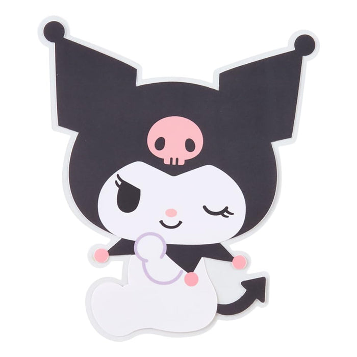 Ensemble d'autocollants Sanrio Kuromi - Décoration de personnage 11,5 x 10 cm