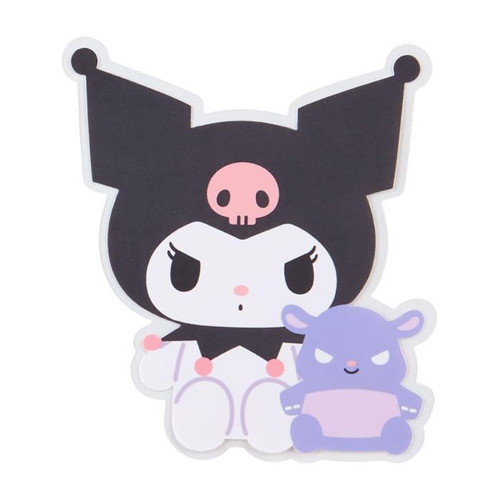 Ensemble d'autocollants Sanrio Kuromi - Décoration de personnage 11,5 x 10 cm