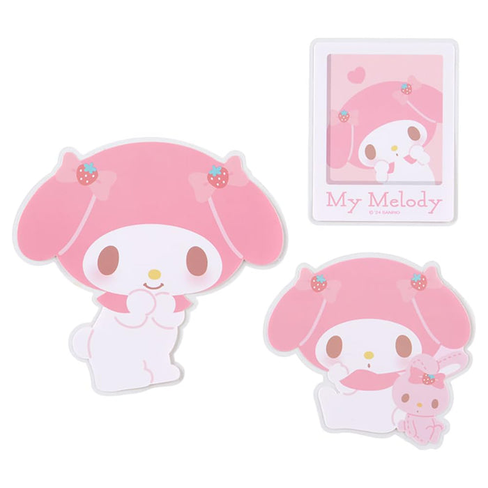 Ensemble d'autocollants Sanrio My Melody 9,6 x 10,3 cm - Décoration de personnages mignons