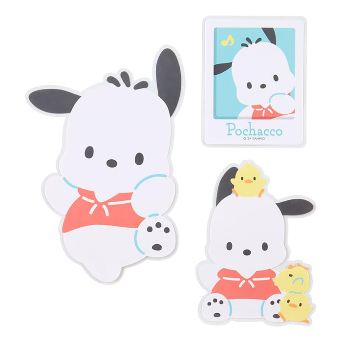 Ensemble d'autocollants Sanrio Pochacco 11,5 x 10 cm - Décoration de personnage mignon