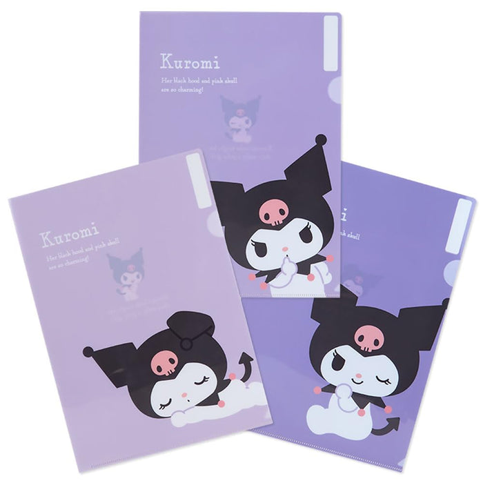 Sanrio Kuromi-Chan Character File 31x22 Cm 0.1 Cm Thickness 989975