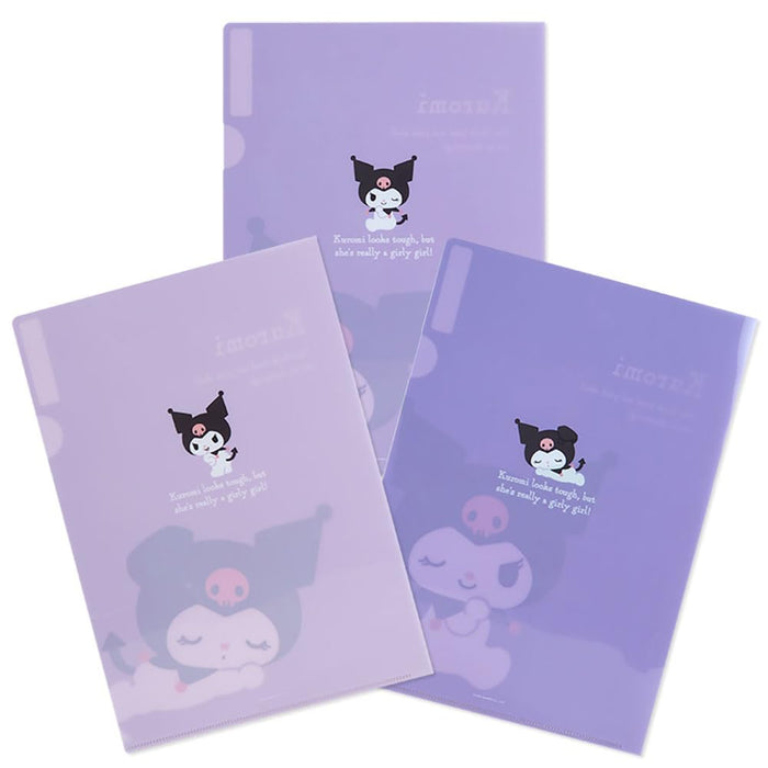 Sanrio Kuromi-Chan Character File 31x22 Cm 0.1 Cm Thickness 989975