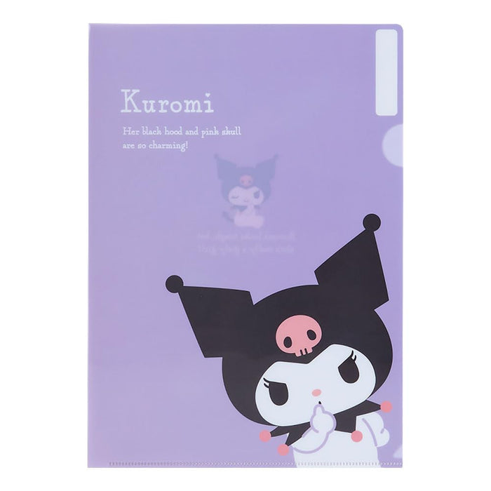 Sanrio Kuromi-Chan Character File 31x22 Cm 0.1 Cm Thickness 989975