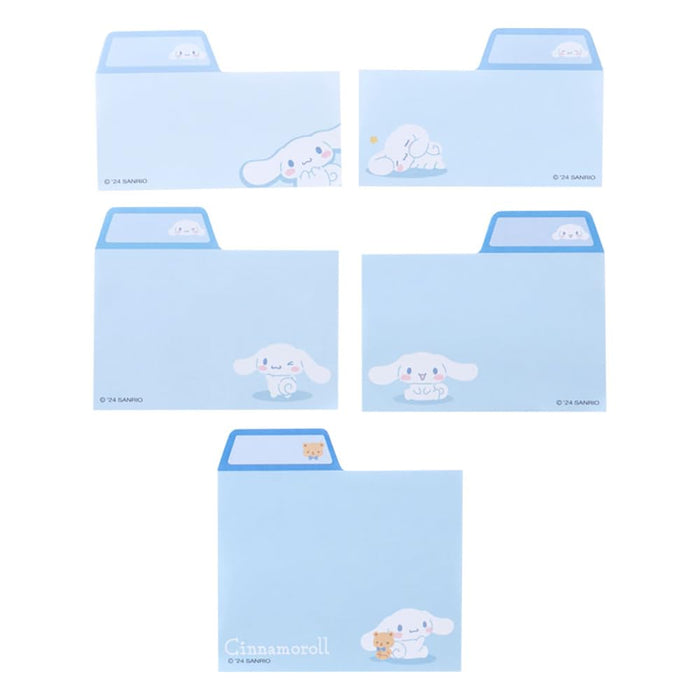 Notes autocollantes Sanrio Cinnamoroll 6,9 x 6,9 cm - Motif de personnages mignons