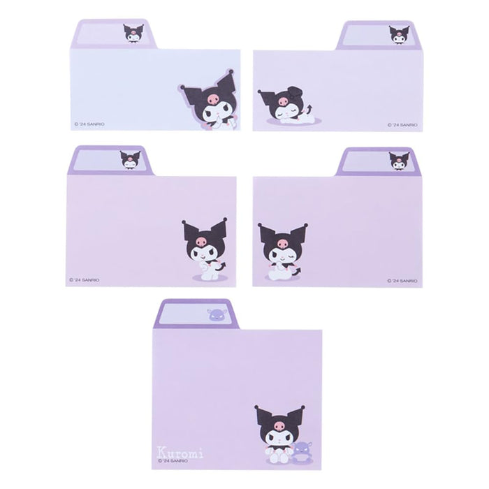 Sanrio Kuromi Sticky Notes 6.9x6.9cm - Cute Character Design 163121