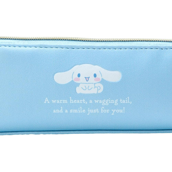 Trousse à crayons fine Sanrio Cinnamoroll - Motif personnage mignon 5 x 19 x 4,5 cm