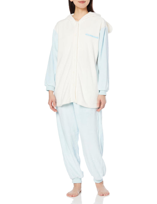 Sanrio Women's Fleece Kigurumi Pajama Set - Kuromi Cinnamoroll & More