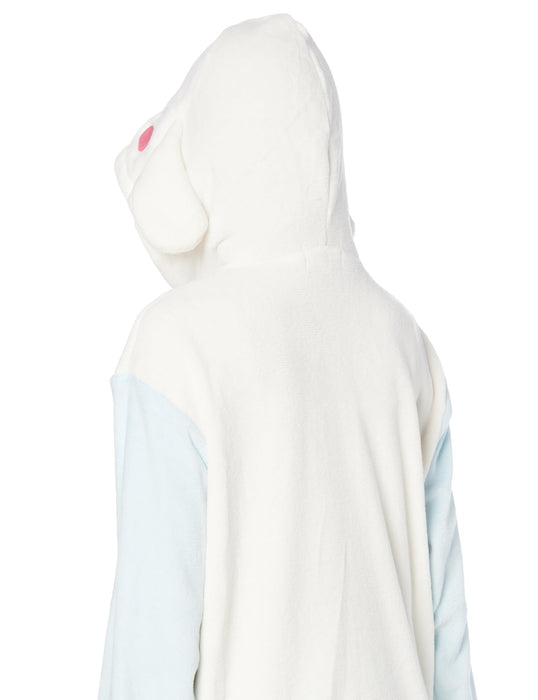 Sanrio Women's Fleece Kigurumi Pajama Set - Kuromi Cinnamoroll & More