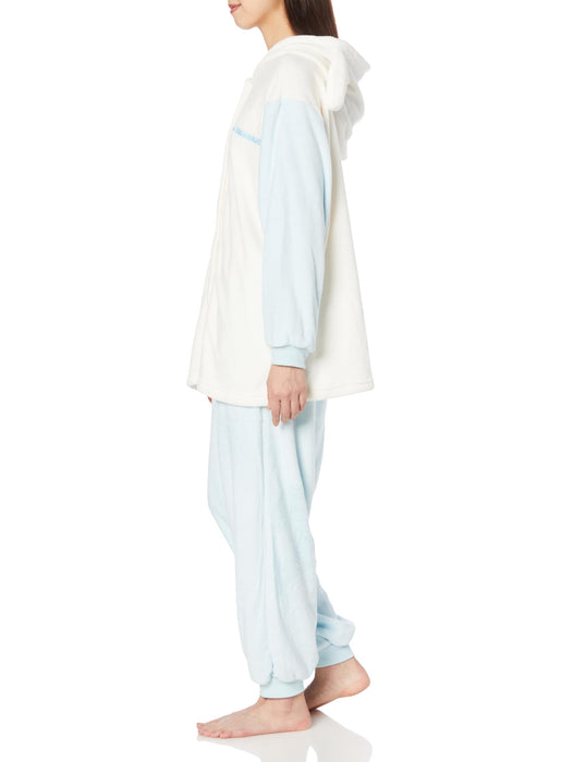 Sanrio Women's Fleece Kigurumi Pajama Set - Kuromi Cinnamoroll & More