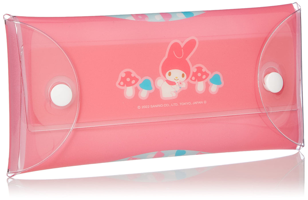 Sanrio Large Clear My Melody Pencil & Accessory Case - Multi-Functional