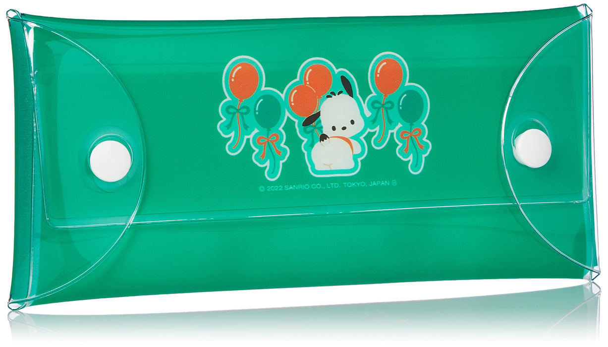 Sanrio Pochacco Clear Multi-Use Large Pencil and Accessory Case