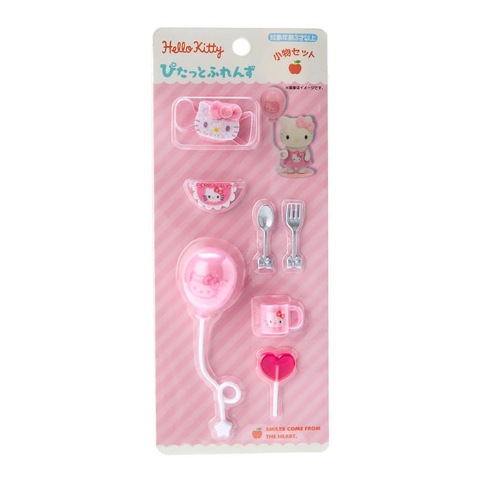 Sanrio Mini Pitatto Friends Hello Kitty ensemble d'accessoires fournitures d'habillage 16x8x2.5 cm