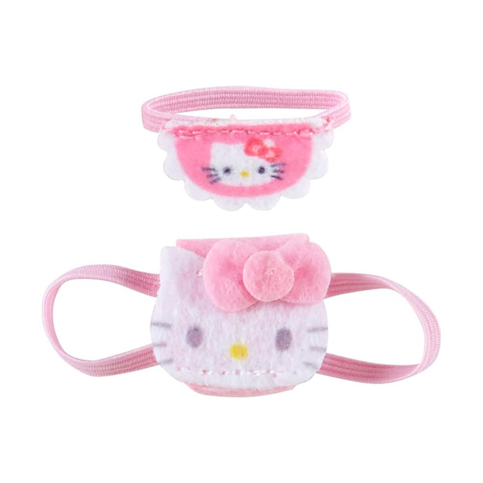 Sanrio Mini Pitatto Friends Hello Kitty ensemble d'accessoires fournitures d'habillage 16x8x2.5 cm