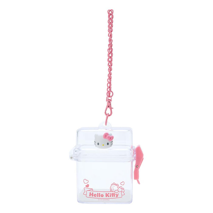 Sanrio Hello Kitty Pitatto Friends Mini Clear Case 8x8x4cm Dress-Up Goods