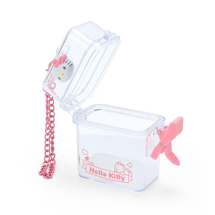 Sanrio Hello Kitty Pitatto Friends Mini Clear Case 8x8x4cm Dress-Up Goods