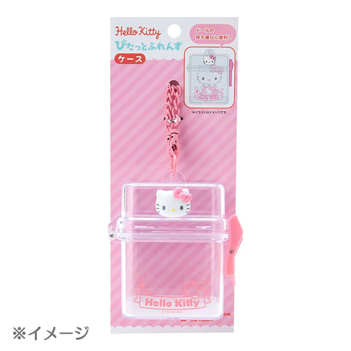 Sanrio Pitatto Friends Mini Clear Case Cinnamoroll 8x8x4 cm Verkleidungsartikel