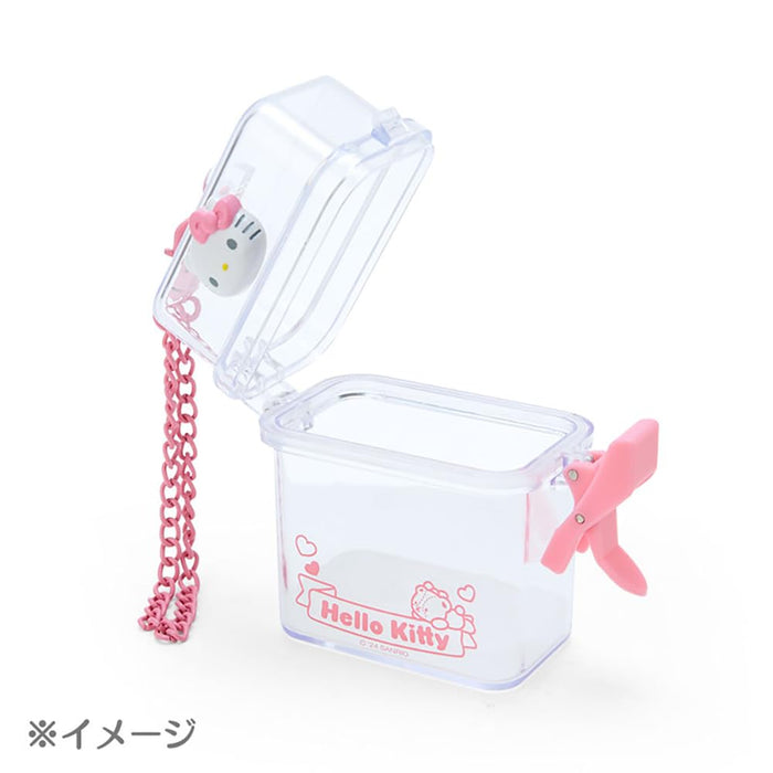 Sanrio Pitatto Friends Mini Clear Case Cinnamoroll 8x8x4 cm Verkleidungsartikel