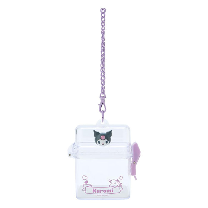 Sanrio Pitatto Friends Mini Clear Case Kuromi Dress-Up 8x8x4 Cm