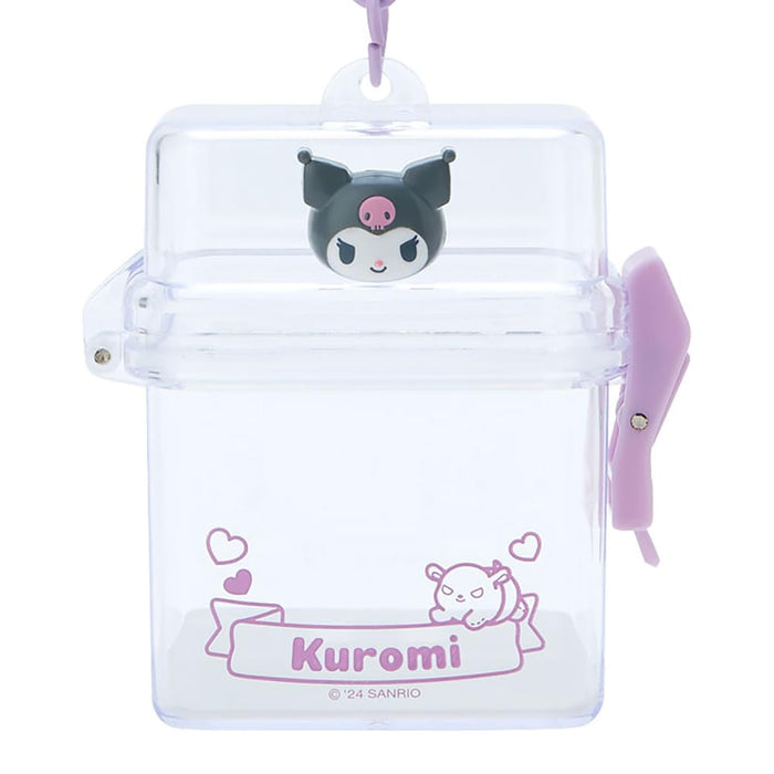 Sanrio Pitatto Friends Mini-Klarsichthülle Kuromi Dress-Up 8x8x4 cm