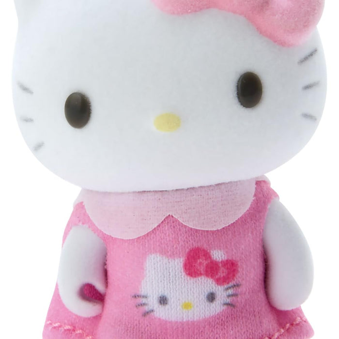 Sanrio Mini Pitatto Friends Flocky Puppe Hello Kitty 5,5x3,6x3cm - Ankleidefigur Spielzeug