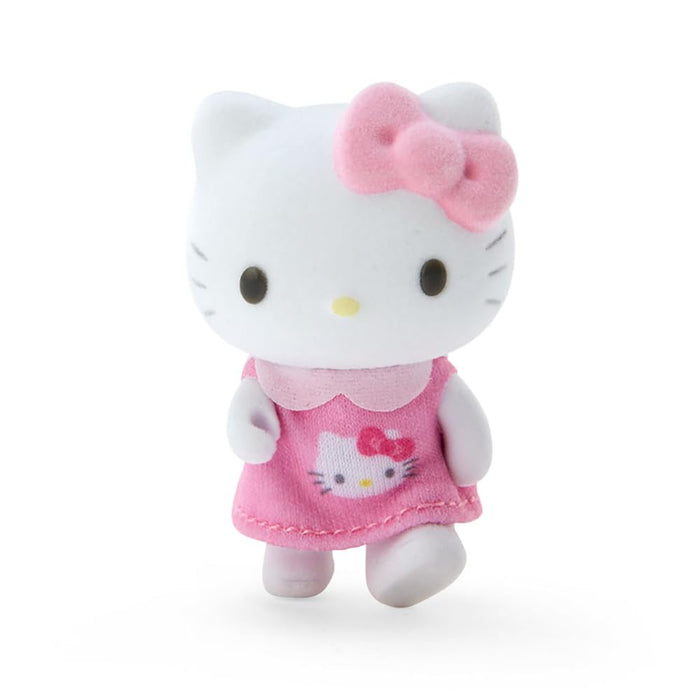 Sanrio Mini Pitatto Friends Flocky Puppe Hello Kitty 5,5x3,6x3cm - Ankleidefigur Spielzeug