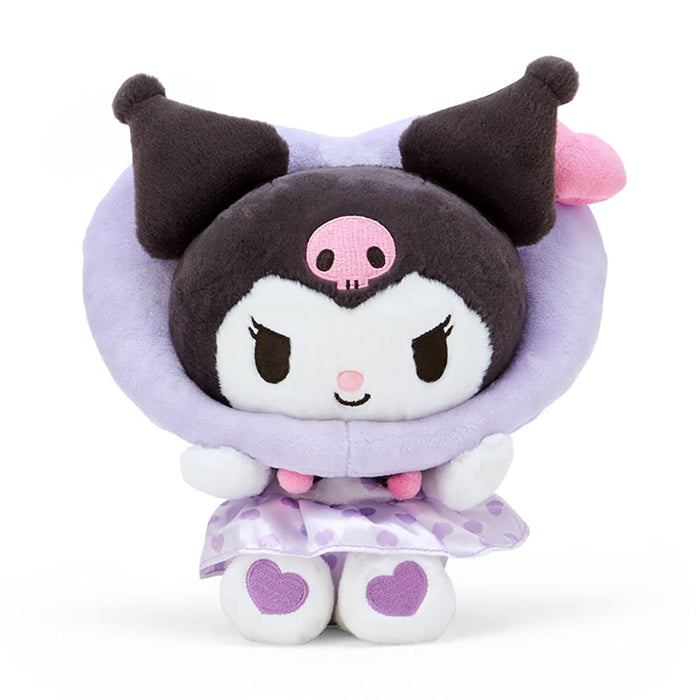 Sanrio Plush Kuromi Character - Colorful Heart Series 3rd Edition Plush Toy