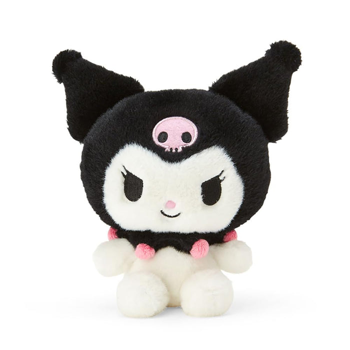 Peluche Sanrio Kuromi 18 cm – Jouet Kuromi-Chan doux et adorable