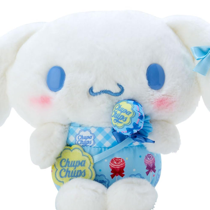 Sanrio Plush Toy - Cinnamoroll Chupa Chups 2nd Edition 14.3 x 24 x 11.5 cm