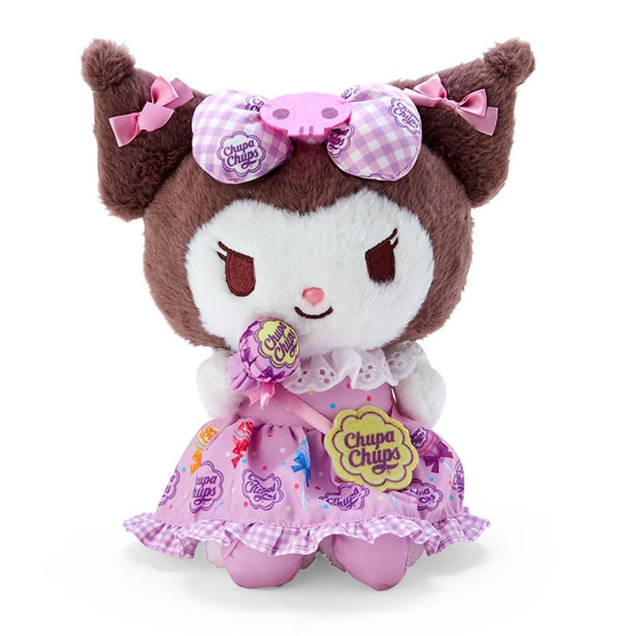 Peluche Sanrio Kuromi Chupa Chups 2e édition - 25x19x15,5 cm