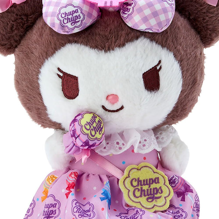 Peluche Sanrio Kuromi Chupa Chups 2e édition - 25x19x15,5 cm