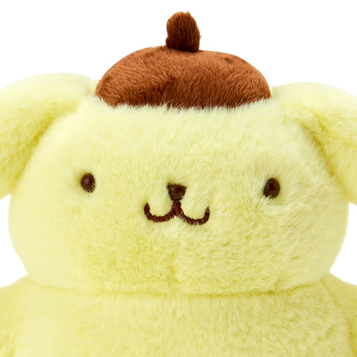 Sanrio Pompompurin Plush Toy 16x17x14 Cm - Adorable Pudding Character