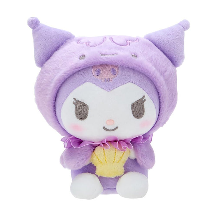 Peluche Créatures Aquatiques Sanrio Kuromi 15x9x18 cm - Adorable et à collectionner !