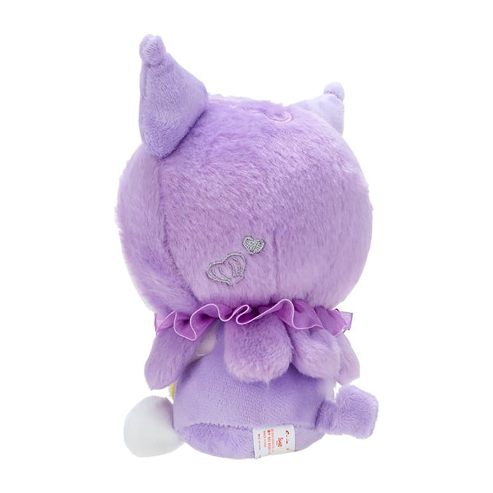 Peluche Créatures Aquatiques Sanrio Kuromi 15x9x18 cm - Adorable et à collectionner !