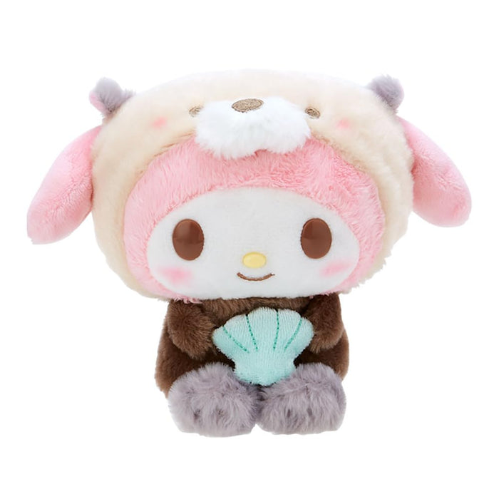 Peluche créatures aquatiques Sanrio My Melody - 19x11x14cm