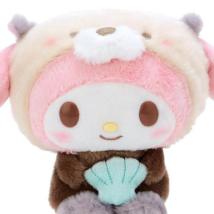 Peluche créatures aquatiques Sanrio My Melody - 19x11x14cm