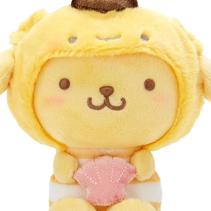 Peluche Sanrio Pompompurin Créatures aquatiques 17x11x17cm