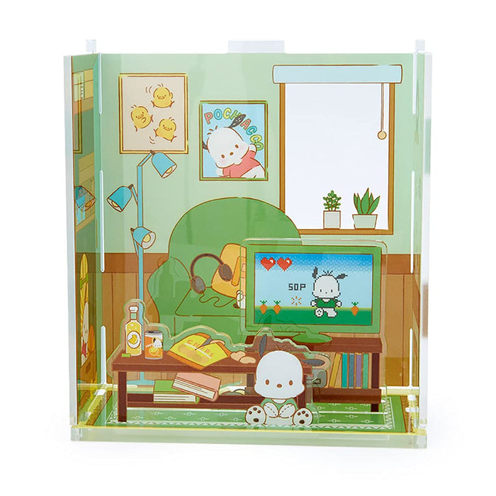 Sanrio Pochacco Acrylic Stand Display Enjoy Idol 868884 Room My Room Decor