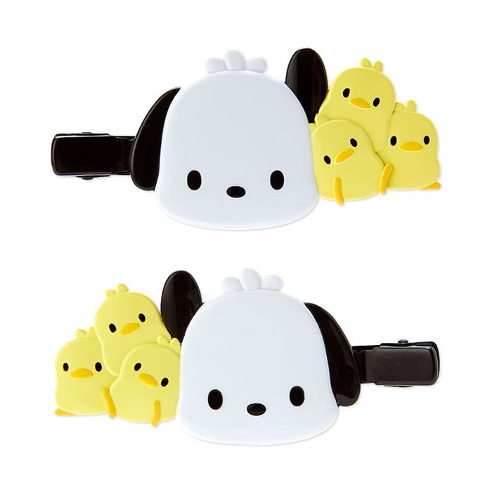 Sanrio Pochacco Long Hair Clip 876437 - Cute and Functional Hair Accessory