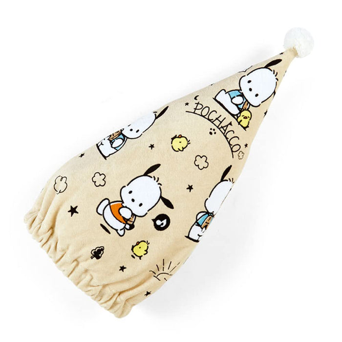 Sanrio Pochacco Cap Towel 895369 - Soft & Absorbent Bath Accessory