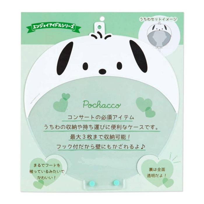 Sanrio Pochacco Fan Case Enjoy Idol Multicolor Official Sanrio Product