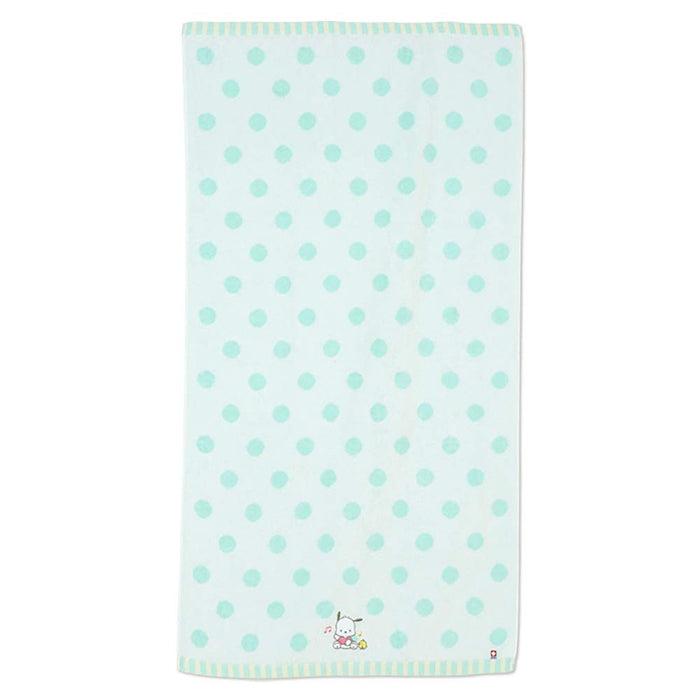 Sanrio Pochacco Imabari Bath Towel Dots Pattern 422487