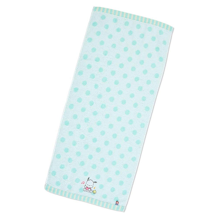 Sanrio Pochacco Imabari Dots Face Towel High Quality Cotton