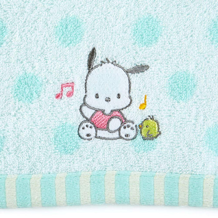 Sanrio Pochacco Imabari Dots Face Towel High Quality Cotton