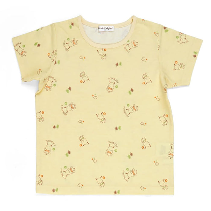 Sanrio Pochacco Kids Short Sleeve Pajamas – 100cm Pajamas with Pochacco Design