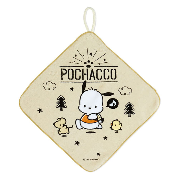 Lot de 3 serviettes de toilette pour enfants Sanrio Pochacco Loop