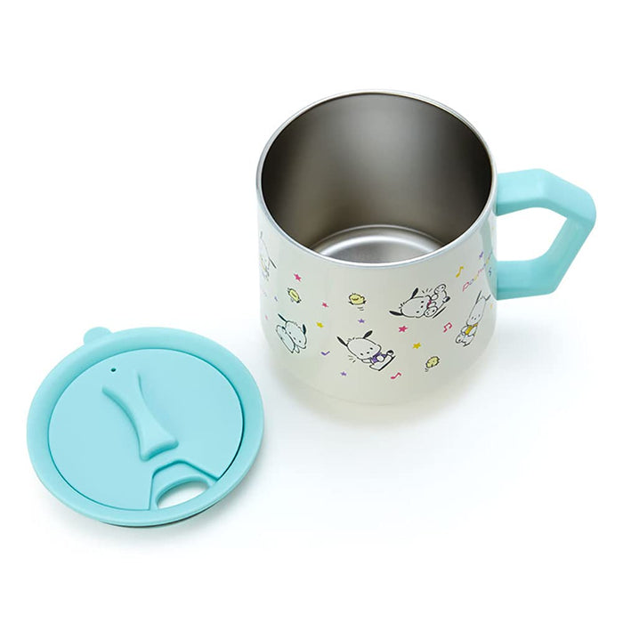 Tasse en acier inoxydable avec couvercle Sanrio Pochacco - Durable et élégante