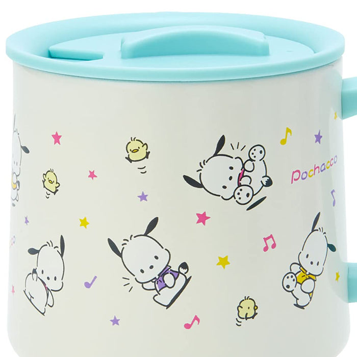 Sanrio Pochacco Stainless Steel Mug With Lid - Durable & Stylish