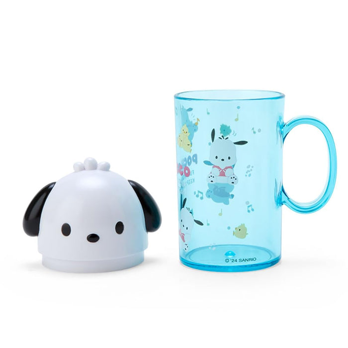 Sanrio Pochacco Toothbrush and Cup Set 12x7x5 cm Character Design